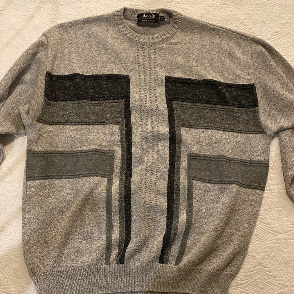 Marcello textured grandpa sweater